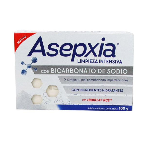 jabon asepxia 100g bicarbonato